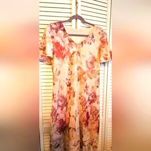 Beautiful Dress With Flowers